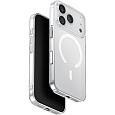 UNIQ Airsuit MagClick MagSafe kryt iPhone 17 Pro Glossy Clear/White