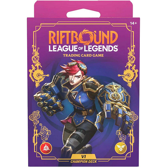 Riftbound TCG League of Legends: Unleashed Champion Deck - Vi Riftbound TCG League of Legends: Unleashed Champion Deck - Vi