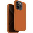 UNIQ Lino Hue MagClick ochranný kryt iPhone 15 Pro Sunset (oranžový)