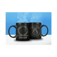 Hrnek God of War Ragnarok - Logo 300 ml (měnící se motiv)