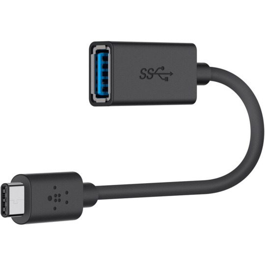 Belkin USB-A 3.0/USB C redukce černá