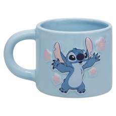 Embosovaný hrnek Paladone - Stitch 400 ml