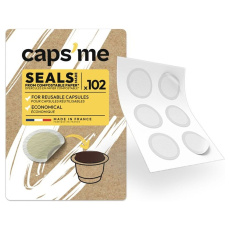 CAPSME Nespresso náhradní víčka, 102 ks