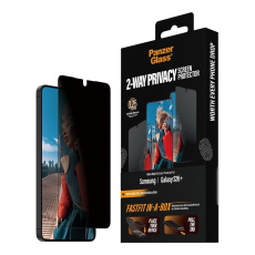 PanzerGlass® Privacy sklo s bezprašným aplikačním boxem Samsung Galaxy S26+