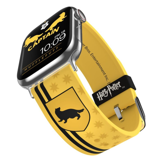 Moby Fox Harry Potter - Hufflepuff řemínek pro Apple Watch (38/40/42/44 mm) a chytré hodinky (22 mm)