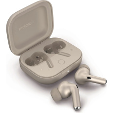 Motorola Moto Buds+ (Sound by BOSE) bezdrátová sluchátka písková