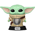 Funko POP! #819 Star Wars: Mandalorian & Grogu - Grogu with Crest