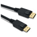 PremiumCord DisplayPort 1.4 přípojný kabel M/M, zlacené konektory, 3m