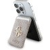 Guess 4G Metal Logo MagSafe Cardslot peněženka se stojanem růžová