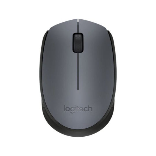 Logitech Wireless Mouse M170 bezdrátová myš šedá
