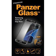 OCHR. FOLIE DISPLEJE  PANZERGLASS PREMIUM Samsung Galaxy s7 edge - černý