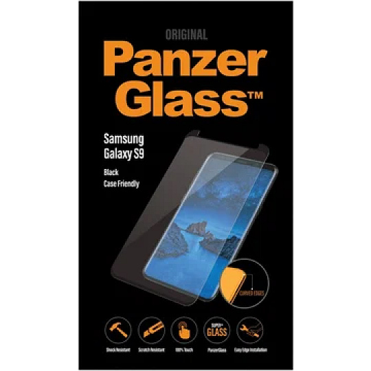 Sklo Panzer Glass Samsung Galaxy S9 černé