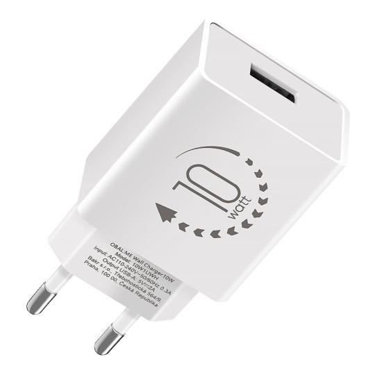Obal:Me nabíječka USB-A (10W) bílá