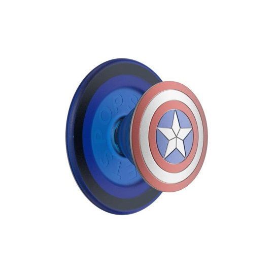 PopSockets PopGrip MagSafe (Round) Marvel - Captain America (MagSafe All)