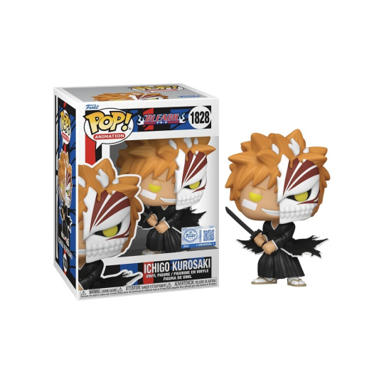 Funko POP! #1828 Animation: Bleach - Ichigo with Half Mask Funko POP! #1828 Animation: Bleach - Ichigo with Half Mask