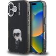 Karl Lagerfeld IML Aquarelle Karl kryt iPhone 16 černý