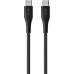 UNUM by Epico Aramid USB-C/USB-C kabel (240W) 1,2m, černý