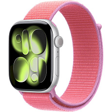 Apple Watch 49/46/45/44mm guavově růžový provlékací sportovní řemínek Apple Watch 49/46/45/44mm guavově růžový provlékací sportovní řemínek