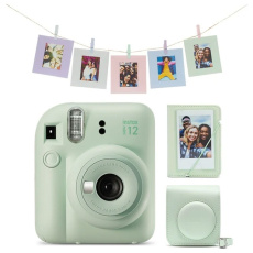 Fujifilm Instax Mini 12 Mega Pack zelený