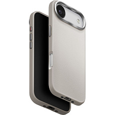 UNIQ Lyden Premium Leatherette MagClick MagSafe kryt iPhone Air Clay