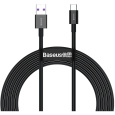 Baseus Superior Series rychlonabíjecí kabel USB/Type-C 66W 2m černá