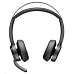 Poly Voyager Focus 2-M USB-C-C Headset USB-C/A Adapter Charging Stand
