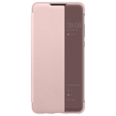 Flipové pouzdro View cover pink Huawei P30 lite