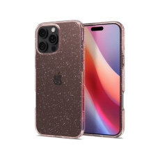 Spigen Liquid Crystal Glitter kryt iPhone 16 Pro Rose Quartz