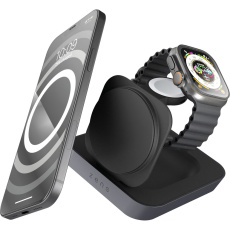 ZENS Nightstand Charger Pro 2 MagSafe/Qi2 2v1 nabíječka (20W) černá