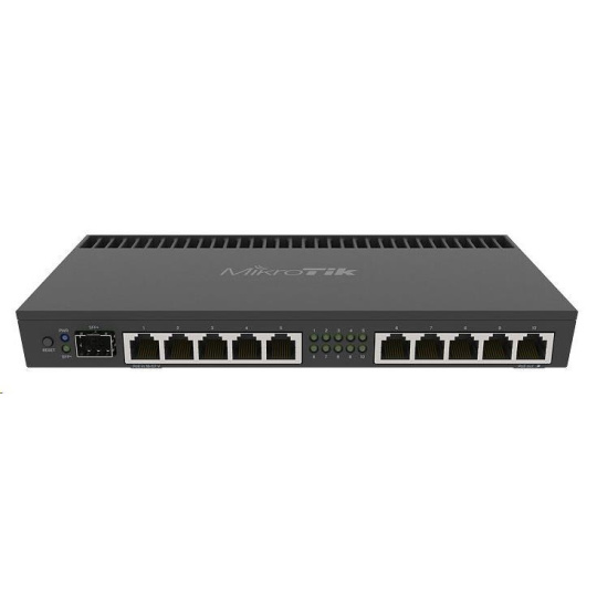 MikroTik RouterBOARDRB 4011iGS+RM, quad-core 1.4GHz CPU, 1GB RAM, 10x LAN, 1x SFP+, vč. L5 licence