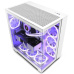 NZXT skříň H9 Flow dvoukomorová ATX / 4x120mm fan / až 10xfan / perforovaný top / proskl. bočnice, front / bílá