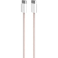 PURO Fabrik 2.0 USB-C/USB-C kabel (60W) 1,5 m, růžový