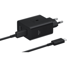 Samsung USB-C 50W nabíječka + USB-C kabel černá