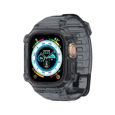 Spigen Rugged Armor Pro kryt s řemínkem Apple Watch Ultra 2/Ultra 49mm kouřový