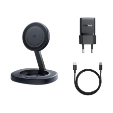 Baseus EnerFill FF11 15W bezdrátová skládací nabíječka černá