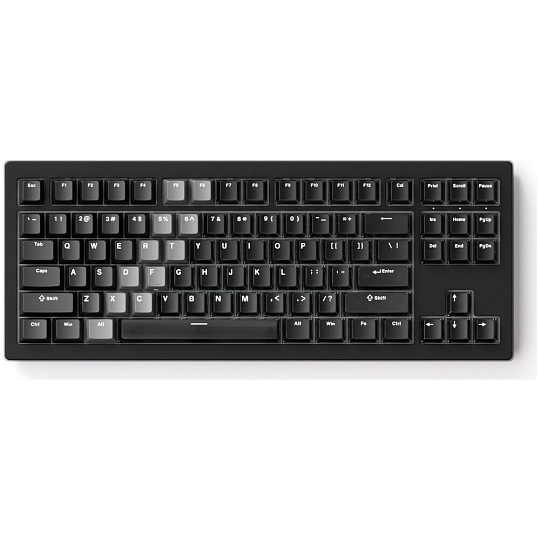 Akko 5087 V3 HE Akko AstroAim herní klávesnice (US) černošedá průhledná