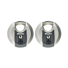 Master Lock Diskový visací zámek  Excell - 70mm (2 ks / blistr)