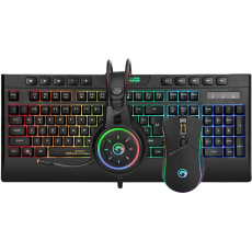 Marvo CM305 RGB sada klávesnice s herní myší a sluchátky (US)