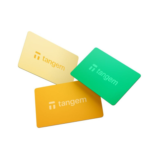 Tangem Wallet 3-card set krypto peněženka Sun drop (3 ks) 