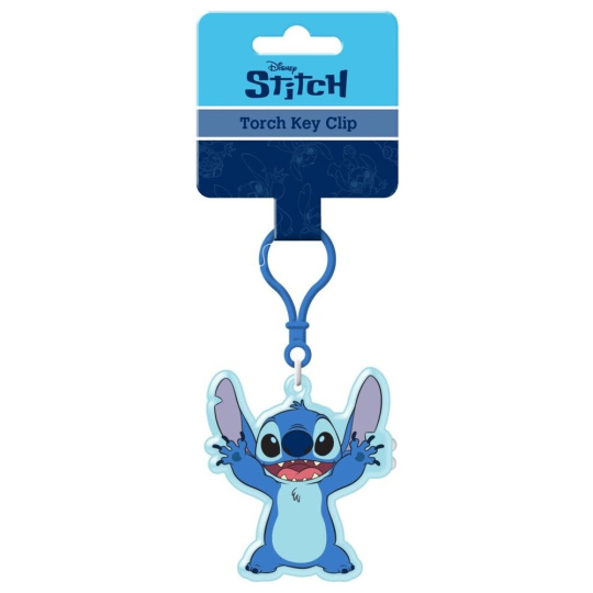 Klíčenka se svítilnou Lilo & Stitch - Stitch
