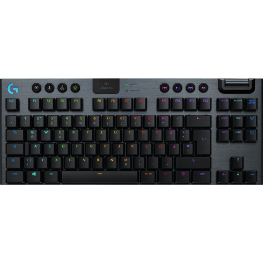 Logitech G915 TKL LIGHTSPEED bezdrátová mechanická klávesnice (US) GL Tactile černá