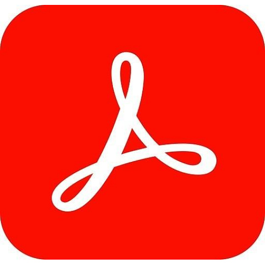 Acrobat Pro for teams MP ML (+CZ) Commercial 1 User, 12 Months, NEW, 10 pack