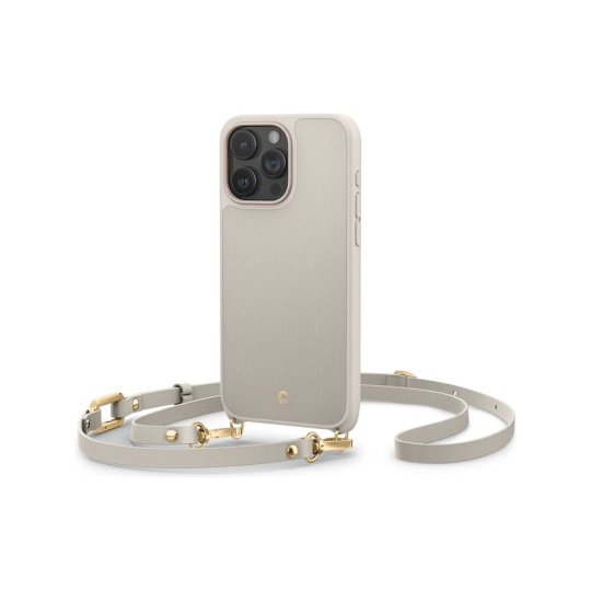 Spigen Cyrill Classic Charm MagSafe kryt iPhone 15 Pro Max béžový