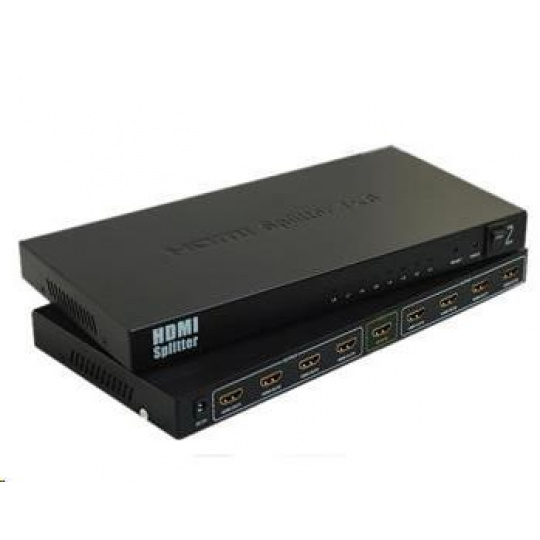 PremiumCord HDMI matrix switch 4:2 s audiem, rozlišení 4Kx2K