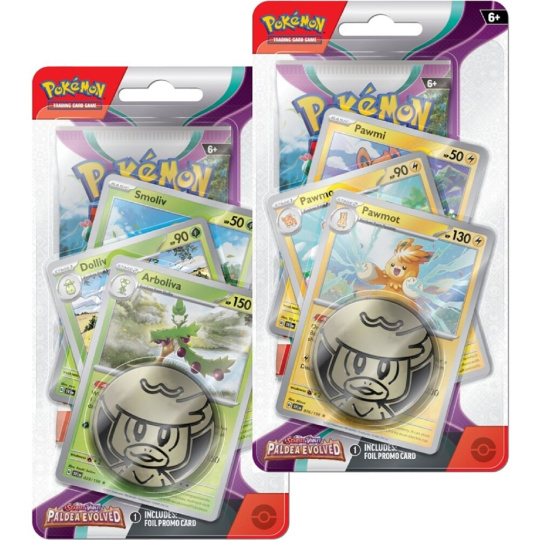 Pokémon TCG: SV02 Paldea Evolved - Premium Checklane Blister