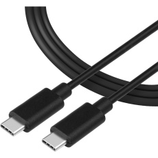 Tactical Smooth Thread Cable USB-C/USB-C 1m černý