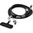 Karl Lagerfeld Ikonik Charm popruh s integrovaným nabíjecím kabelem USB-C/USB-C černý