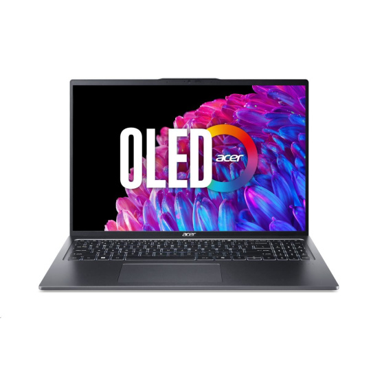 ACER NTB Swift Go 16 (SFG16-72-75LU), Core Ultra 7 155H,16" 3200x2000,32GB,1TB SSD,Intel Arc,W11H,Steel Gray