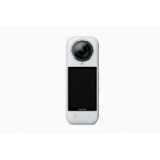 Insta360 X5 akční kamera, bílá, 8K 360° video, triple AI čip, vodotěsnost do 15 m, 6osá stabilizace, 2400 mAh baterie