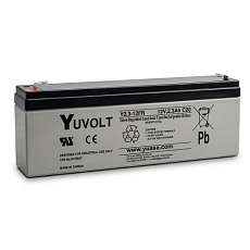 Baterie - YUVOLT Y2.3-12FR (12V; 2,3Ah; faston F1-4,7mm; životnost 3-5let) Baterie - YUVOLT Y2.3-12FR (12V; 2,3Ah; faston F1-4,7mm; životnost 3-5let)